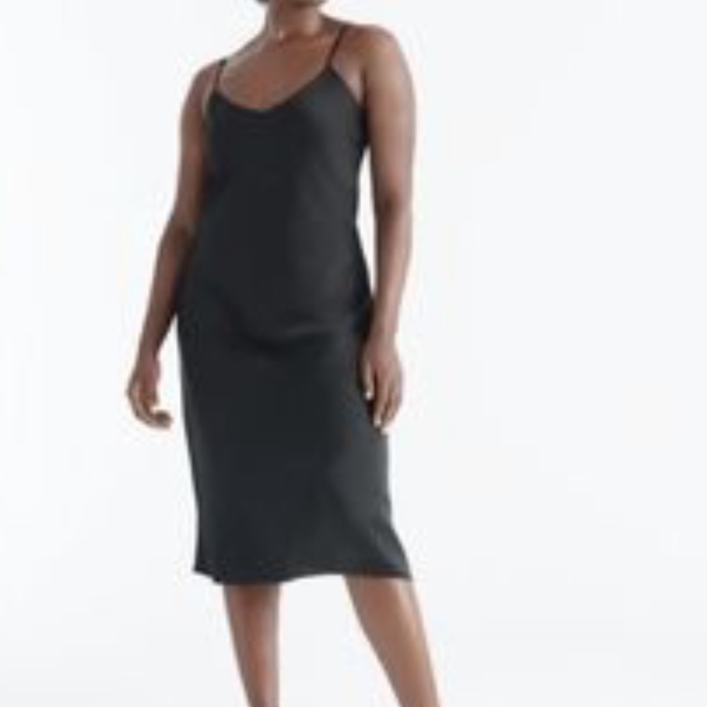 Knix papaya slip dress size small